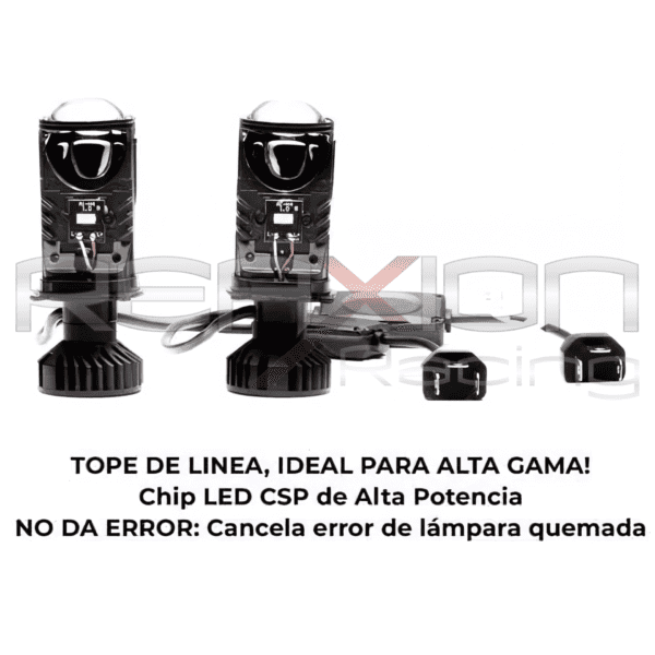 Kit Led KB1 - H4 Canbus Csp Con Lupa 40.000 Lm - Imagen 5