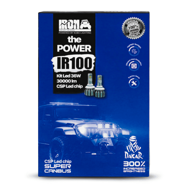 Kit Cree Led IR100 Canbus Alta Gama H1 H4 H7 H11 9005 9006